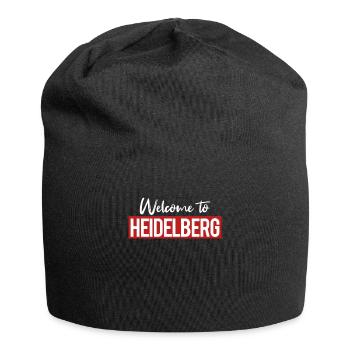Welcome To Heidelberg - Jersey-Beanie - Schwarz - Vorne