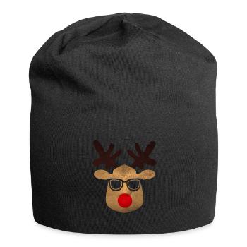 Ugly Xmas Cooles Rehntier Noël - Bonnet en jersey - noir - Devant