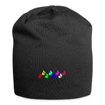 Lapin lapin - Bonnet en jersey - noir - Devant
