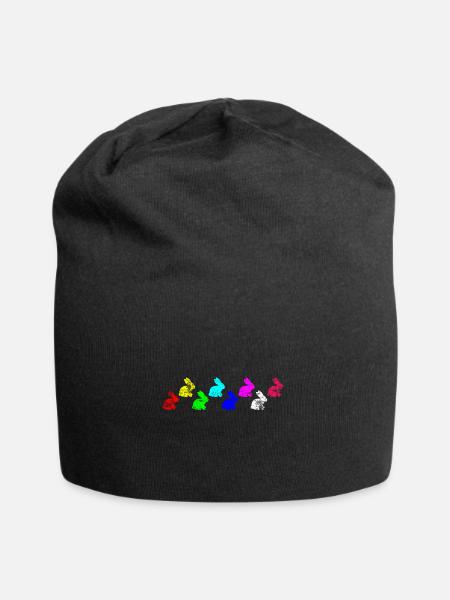Lapin lapin - Bonnet en jersey - noir