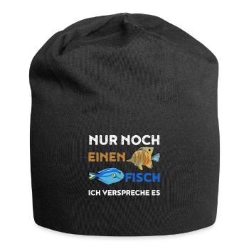 Aquarium Funny Just another fish gift - Jersey Beanie - black - Front