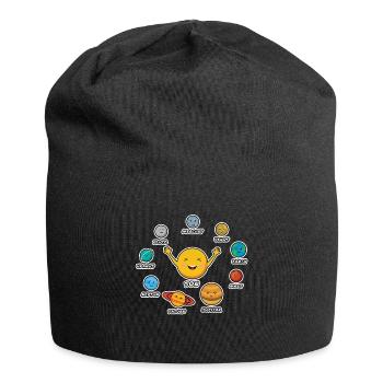 Solar system - Jersey Beanie - black - Front