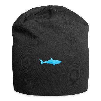 requin - Bonnet en jersey - noir - Devant