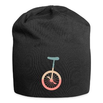 Roue de l’art cirque Idée cadeau - Bonnet en jersey - noir - Devant