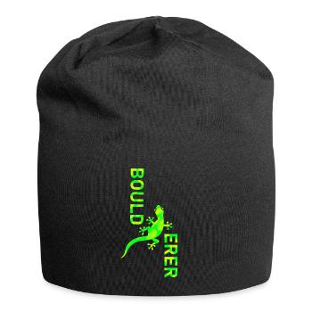 bouldering - Bonnet en jersey - noir - Devant