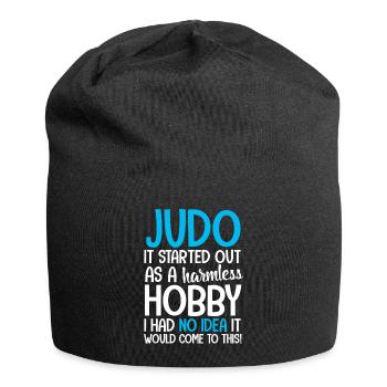 judo - Bonnet en jersey - noir - Devant