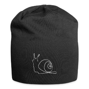 Escargot - Bonnet en jersey - noir - Devant