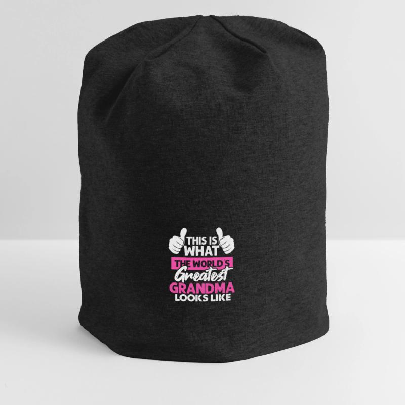 Großmutter Oma Grossmutter Enkel Mutter Geschenk Jersey-Beanie