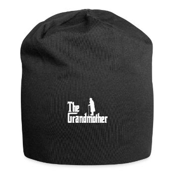 Großmutter Oma Grossmutter Enkel Mutter Geschenk - Jersey-Beanie - Schwarz - Vorne