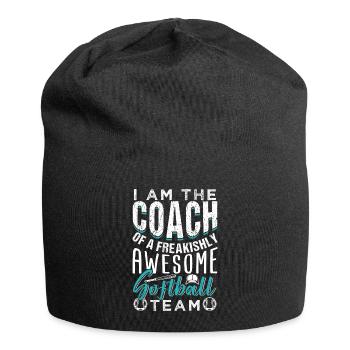 Softball Coach Sports Gift - Jersey-Beanie - Schwarz - Vorne