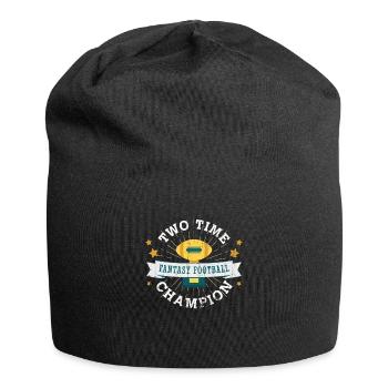 Two Time Champion Fantasy Football - Jersey Beanie - black - Front