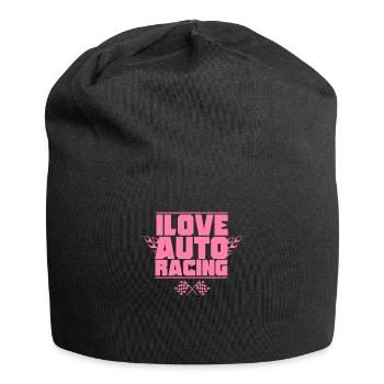 Racing Driver Racing Car Motorsport Car Racing - Jersey Beanie - black - Front