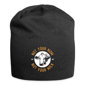 Cow mother gift idea - Jersey Beanie - black - Front