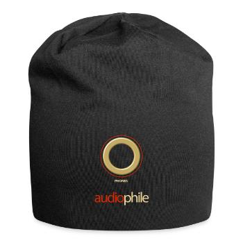 Phones Earphone Hi-Fi Jack Stereo Audiophile - Jersey Beanie - black - Front