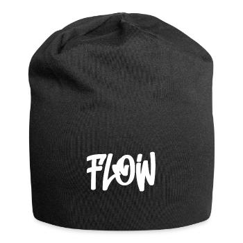 Flow - Graffiti - Hip Hop - Jersey Beanie - black - Front