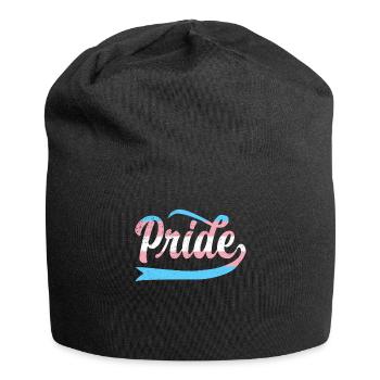 LGBT Rainbow Transgender Pride - Bonnet en jersey - noir - Devant