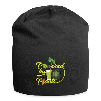 Powered by plants - Jersey Beanie - black - Front