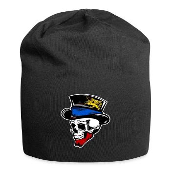 Skull Rostock - Jersey Beanie - black - Front