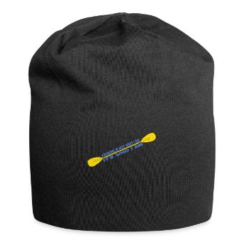 Kayak kayak Tshirt Kayak - Bonnet en jersey - noir - Devant
