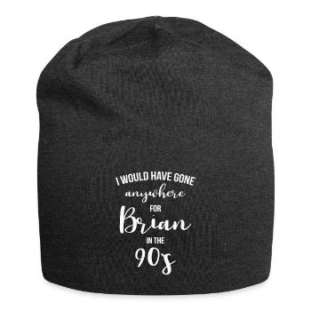 90s 90s NINE MUSIC BEST BOYBAND BOY BAND FAN - Jersey Beanie - charcoal grey - Front