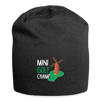 golf Champ Putt Golf golf champion de golf - Bonnet en jersey - noir - Devant
