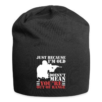 Sniper Sniper Veteran Gift Idea - Jersey Beanie - black - Front