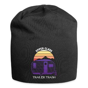 Trailer Trash - Jersey Beanie - black - Front