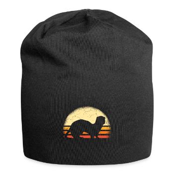 Ferret Marten Marten - Jersey Beanie - black - Front