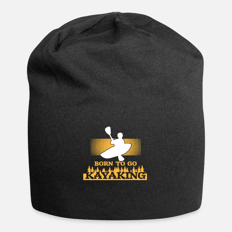 Né kayak kayak - Bonnet en jersey - noir