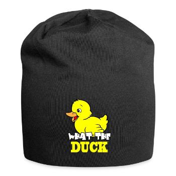 What the Duck - Bonnet en jersey - noir - Devant