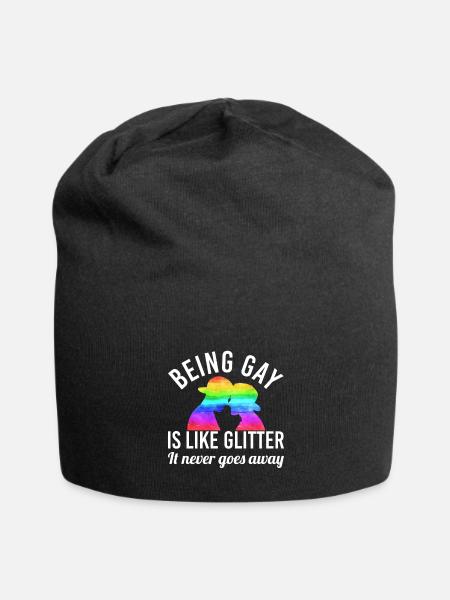 lgBT - Bonnet en jersey - noir