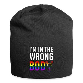 lgBT - Jersey-Beanie - Schwarz - Vorne
