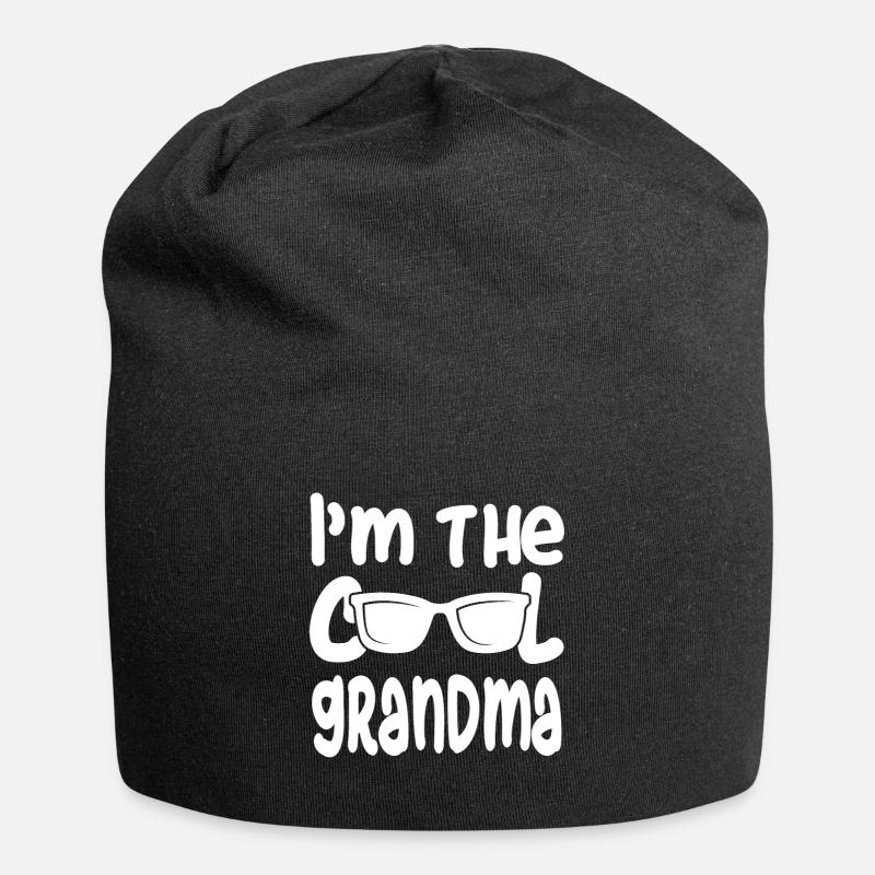 Granny - Jersey Beanie - black