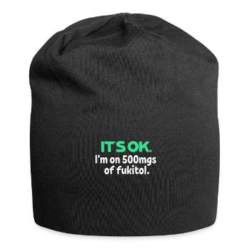 sarcasm - Jersey Beanie - black - Front
