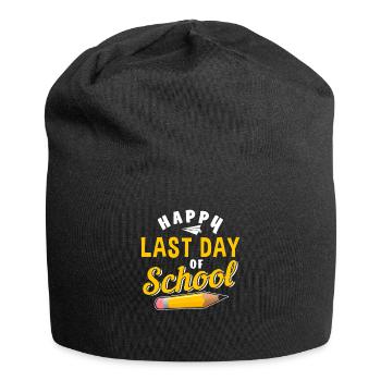 Cadeaux d'école maternelle - Bonnet en jersey - noir - Devant