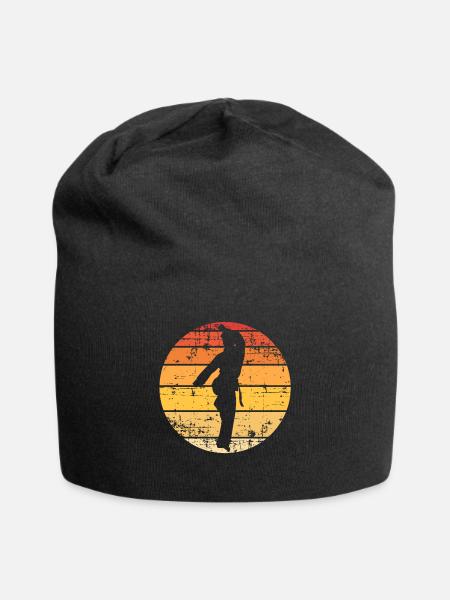 Karate - Jersey-Beanie - Schwarz