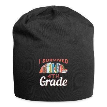 Cadeaux de classe de maternelle - Bonnet en jersey - noir - Devant