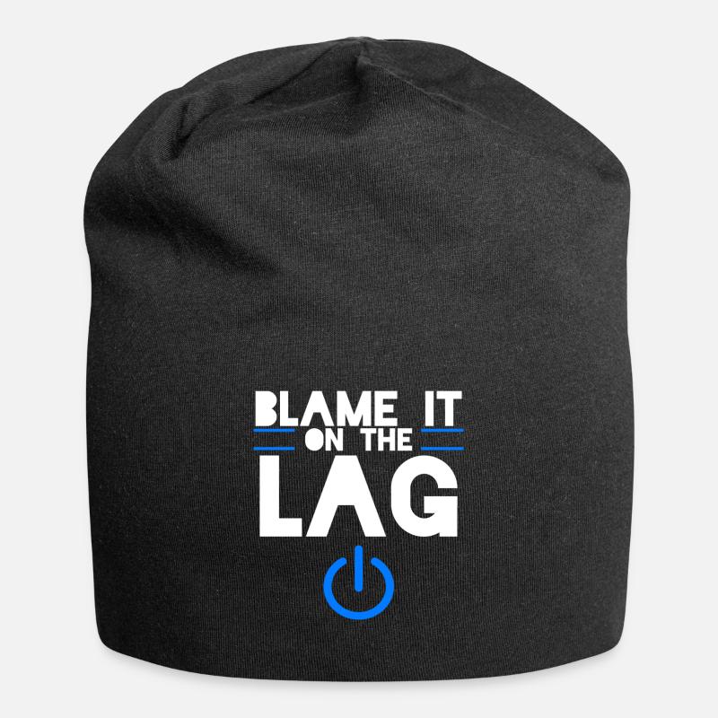 Gaming - Bonnet en jersey - noir
