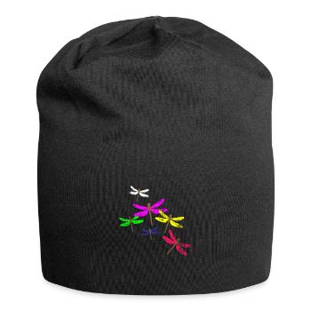dragon-fly - Jersey Beanie - black - Front
