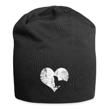 Ferret animal lovers - Jersey Beanie - black - Front