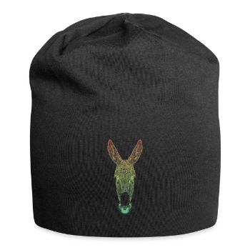 Esel - Jersey-Beanie - Schwarz - Vorne