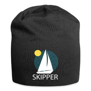 Boot - Jersey-Beanie - Schwarz - Vorne