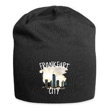 Ville de Francfort - Bonnet en jersey - noir - Devant