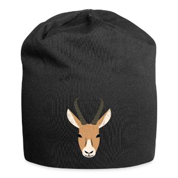 Springbock - Jersey-Beanie - Schwarz - Vorne