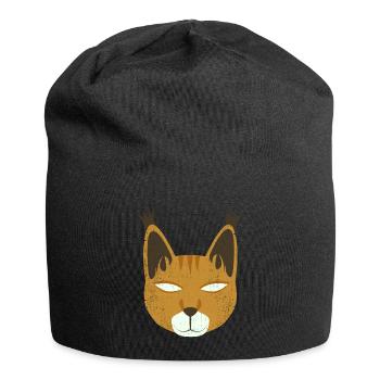 Jungle wildcat - Jersey Beanie - black - Front