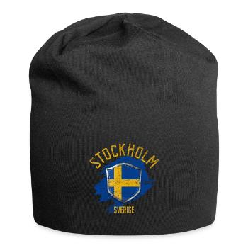 Sweden Stockholm - Jersey Beanie - black - Front