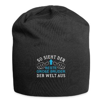 Der beste große Bruder der Welt T-Shirt - Jersey-Beanie - Schwarz - Vorne