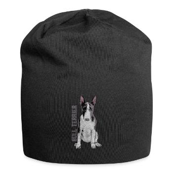 Bull Terrier - Bonnet en jersey - noir - Devant