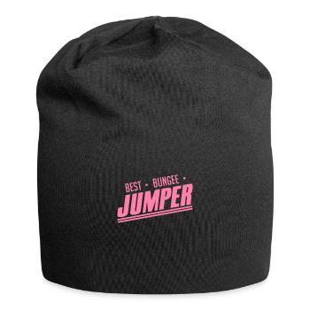 Bungee Jumping - Jersey-Beanie - Schwarz - Vorne
