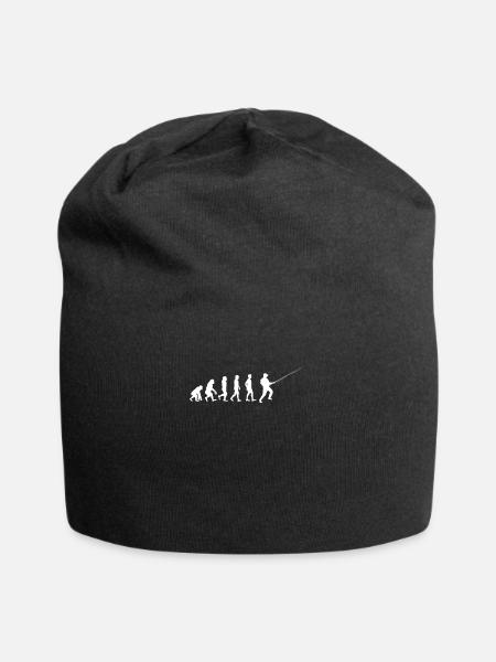 Evolution du pêcheur - Bonnet en jersey - noir